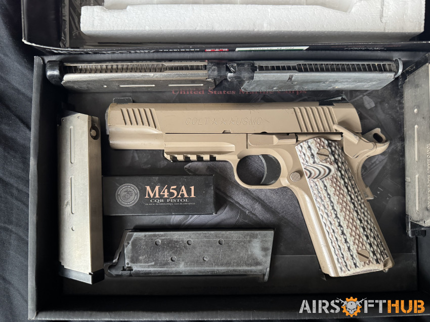 GBB pistol M45A1 Tokyo Marui - Used airsoft equipment