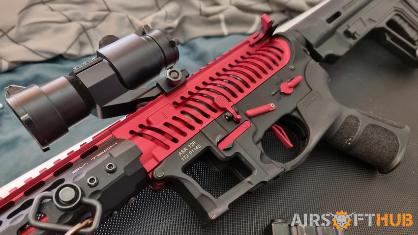 APS ASR-120 Red Dragon Custom - Used airsoft equipment