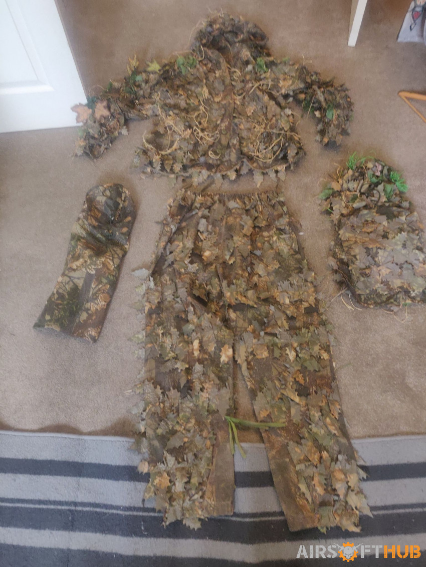  kmcs ghillie suit M - Used airsoft equipment