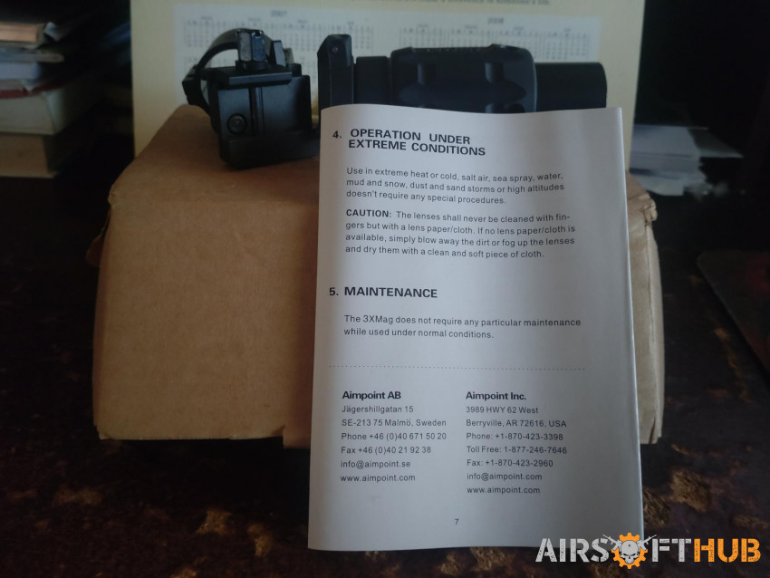 For Sale Aimpoint 3X Magnifie - Used airsoft equipment