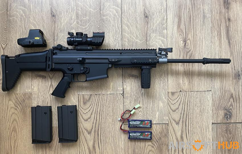 TOKYO MARUI SCAR H WITH EXTRAS - Used airsoft equipment