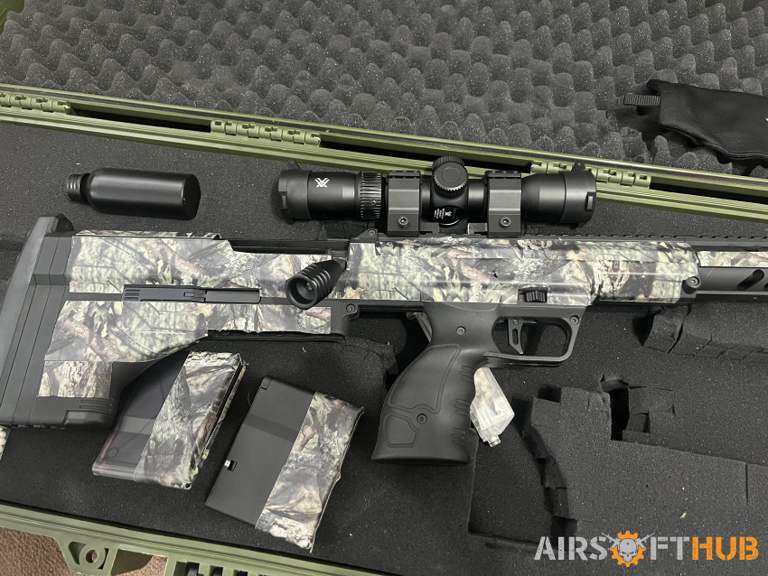Silverback srs a1 16” covert - Used airsoft equipment