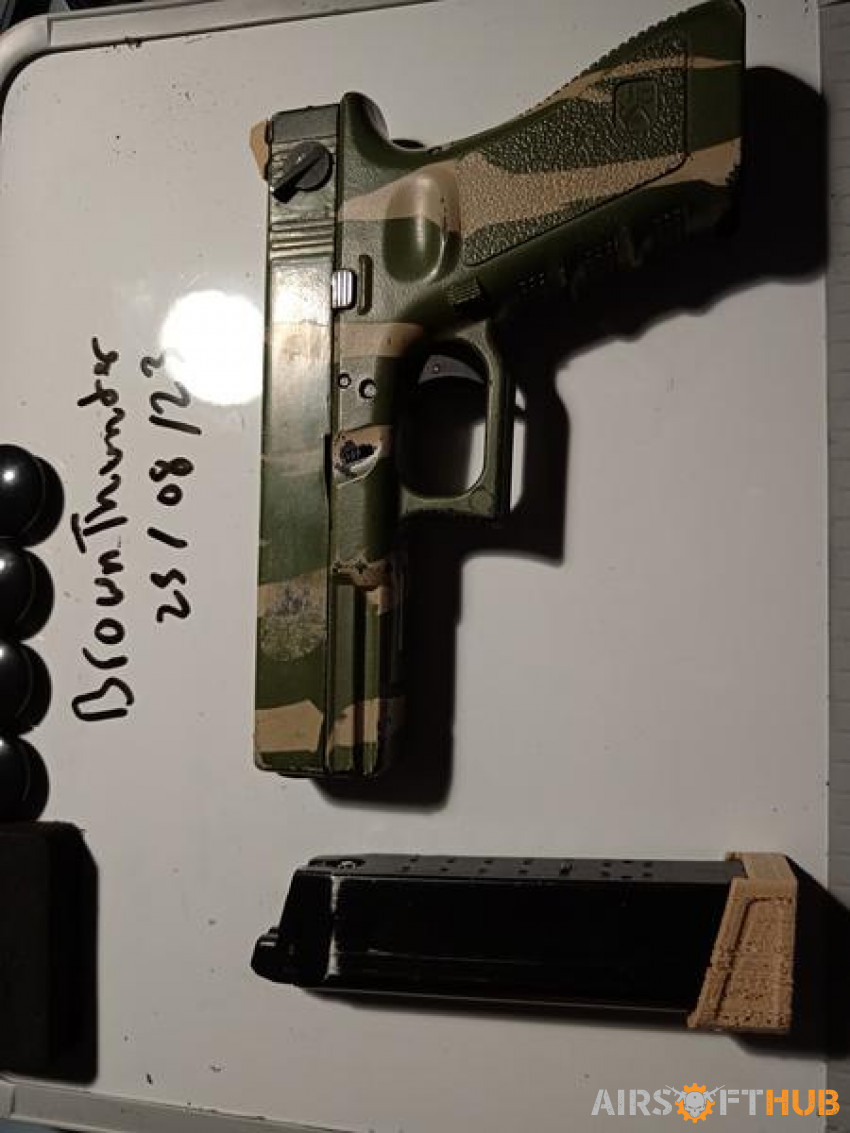 Stark arms G18c + holster - Used airsoft equipment
