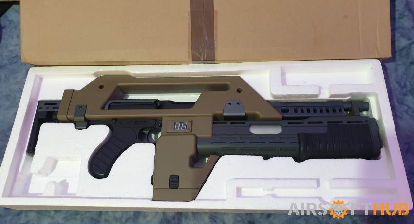 ALIENS PULSE RIFLE SNOWWOLF - Used airsoft equipment