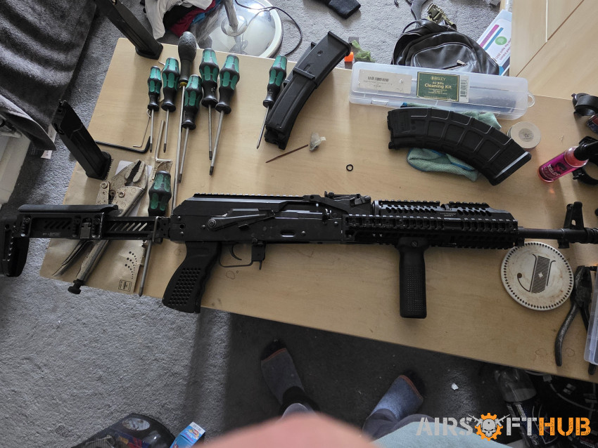 GHK AK74U/ AK74 - Used airsoft equipment