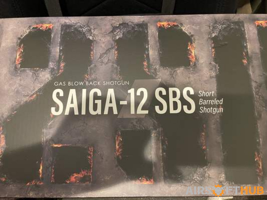 Saiga 12 sbs - Used airsoft equipment