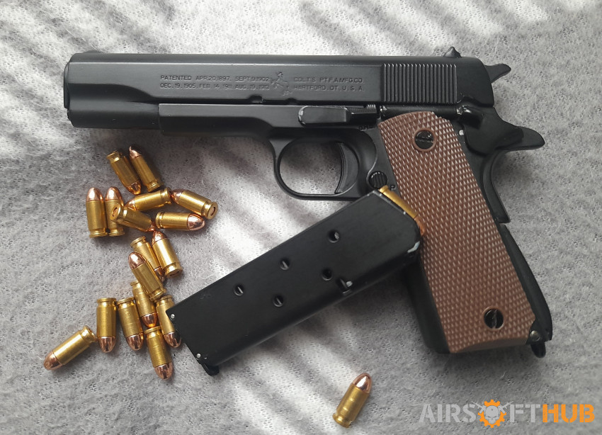 Mini Gun M1911 1:2.05 Scale 19 - Used airsoft equipment