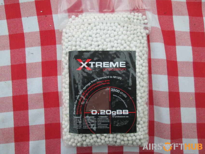 Extreme Precision 0.20g BB bbs - Used airsoft equipment