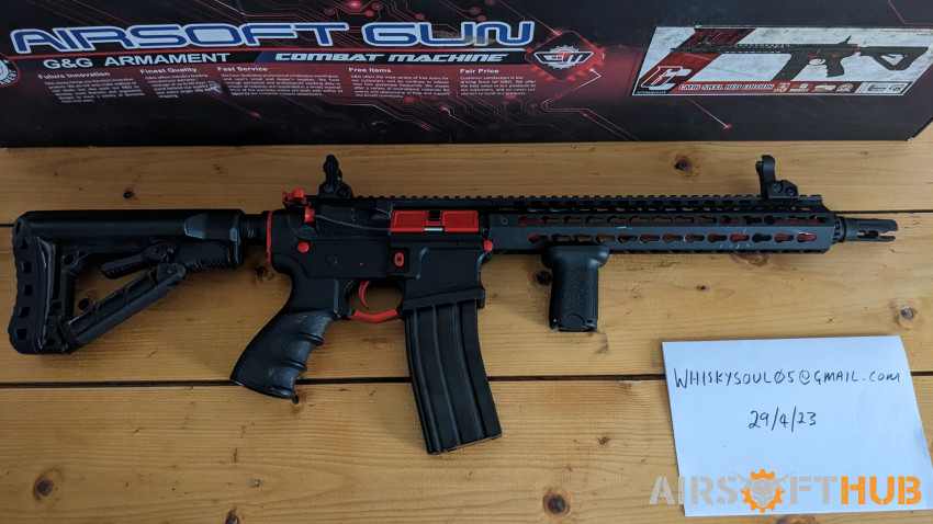 G&G CM16 SRXL Red Edition - Used airsoft equipment