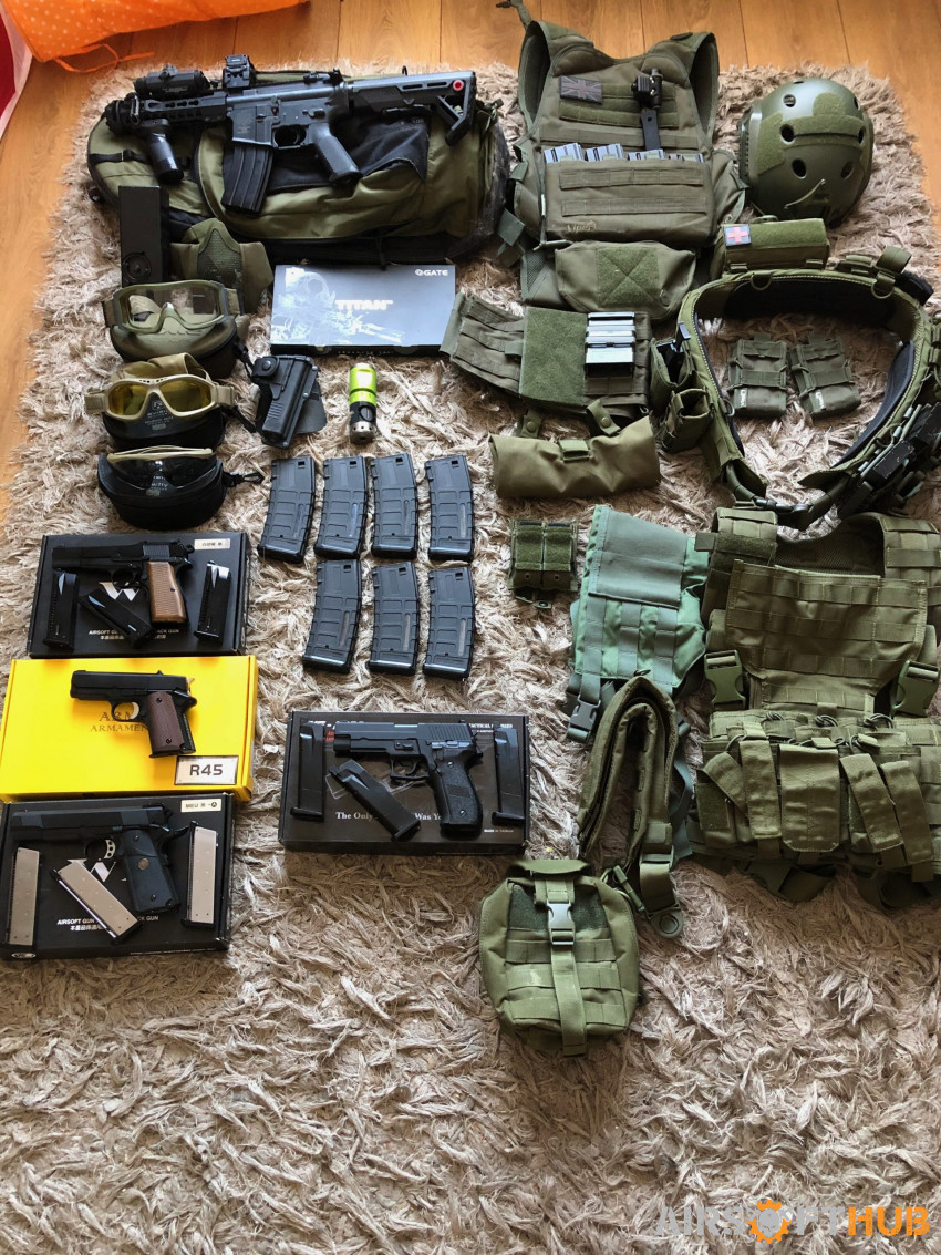 Selling Whole Collection - Used airsoft equipment