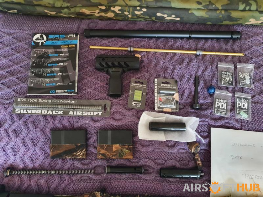 SRS Gspec - Used airsoft equipment