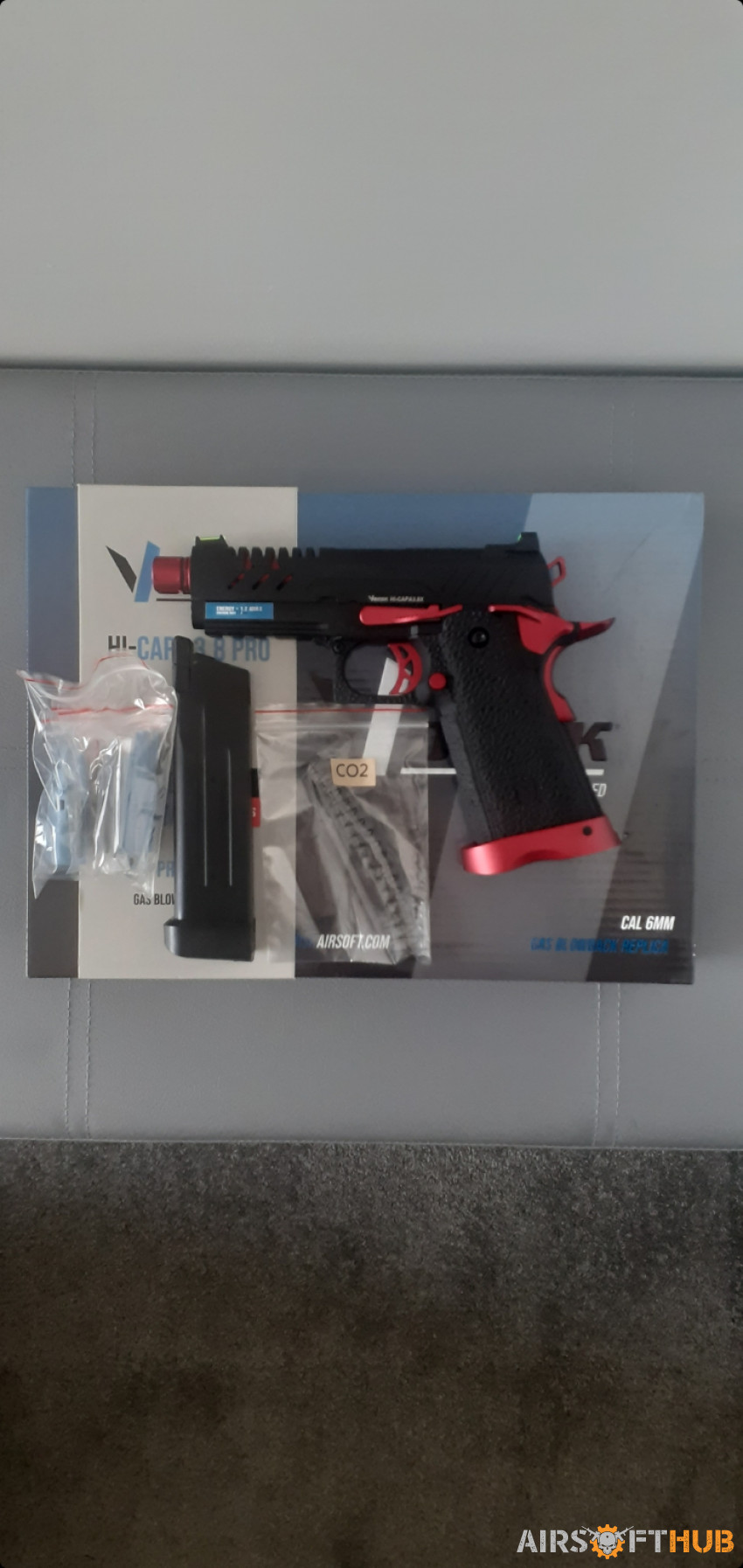 Vorsk 3.8 Pro Red Hi-Capa GBB - Used airsoft equipment