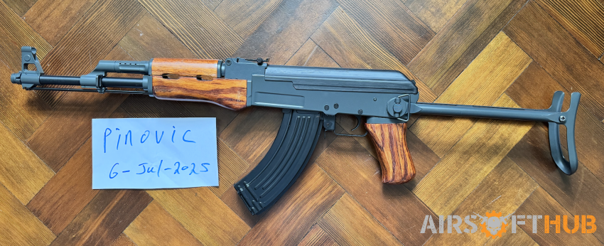 Cyma AK-47S Wood/Metal - Used airsoft equipment