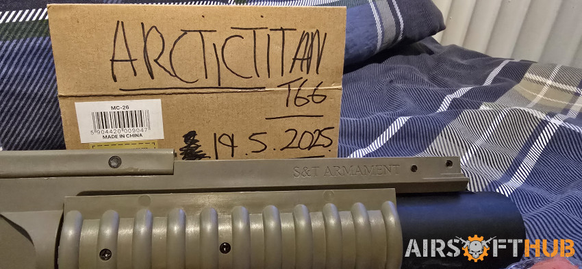 S&T M203 short - Tan - Used airsoft equipment