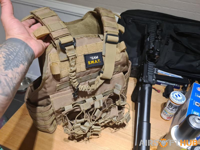 Full airsoft set up - Used airsoft equipment