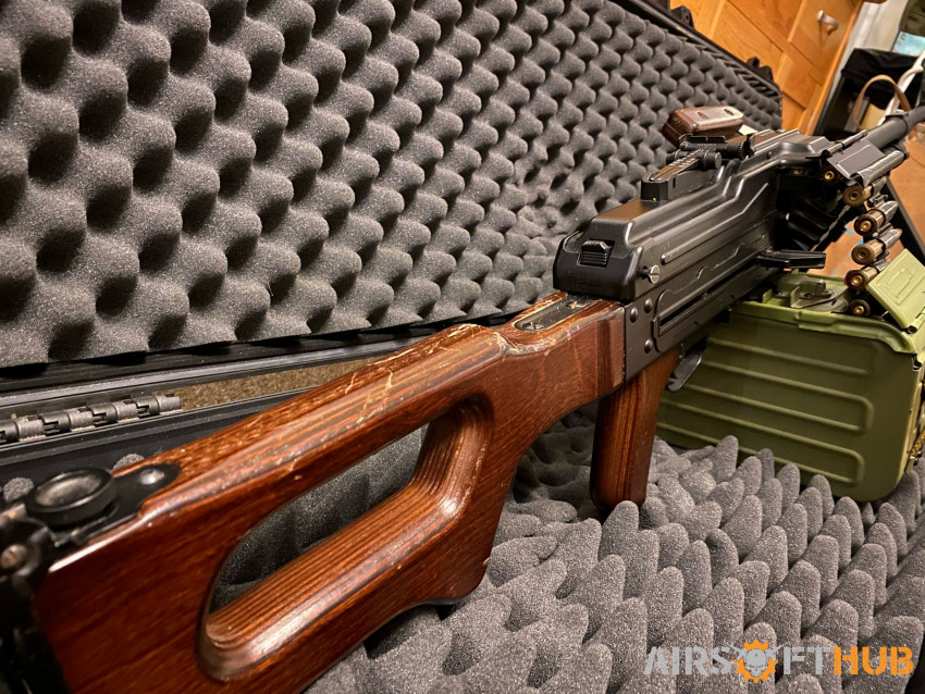 A&K PKM - SOLD - Used airsoft equipment