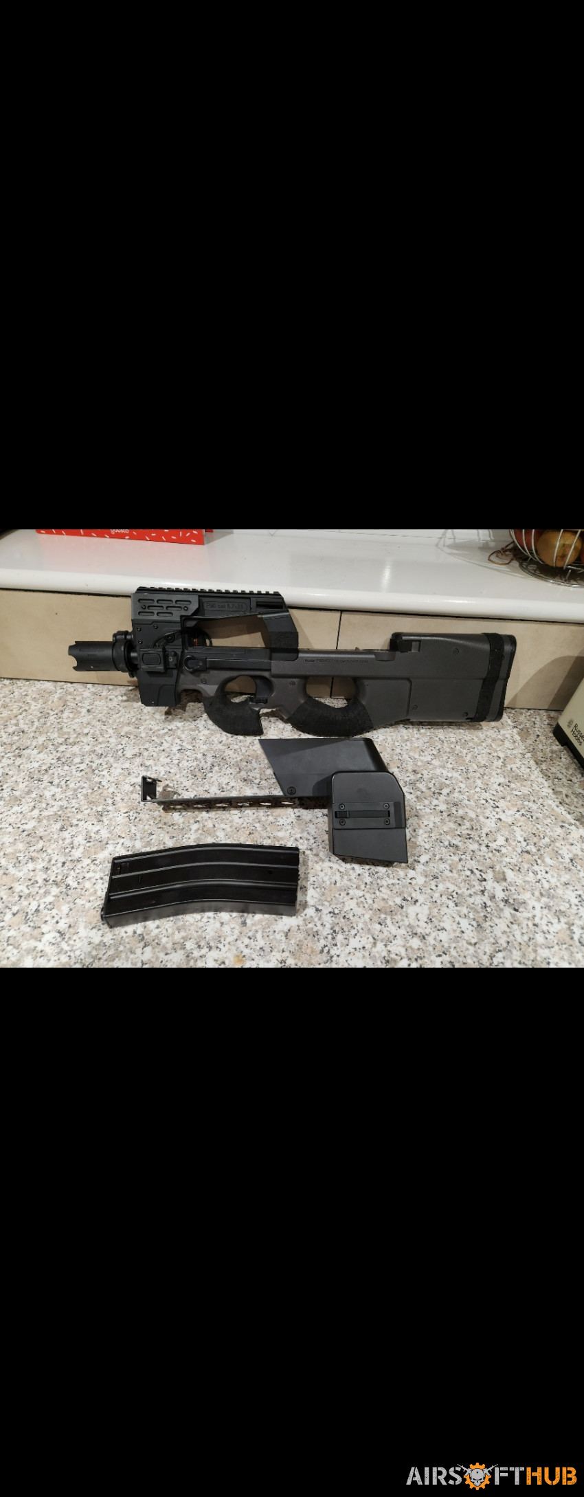 Upgraded Tokyo Marui P90 - Used airsoft equipment