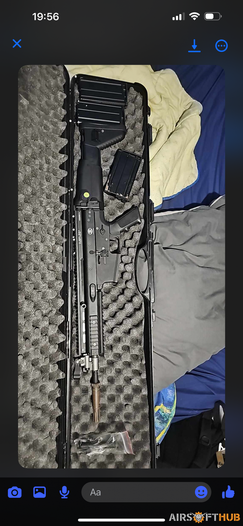 We scar h gbbr - Used airsoft equipment