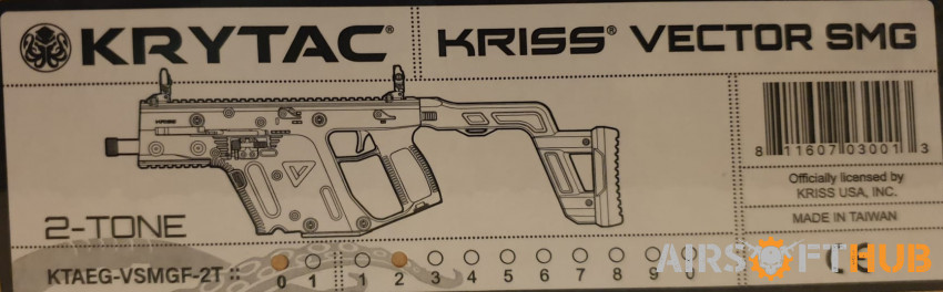 Krytac Kriss Vector - Two Tone - Used airsoft equipment