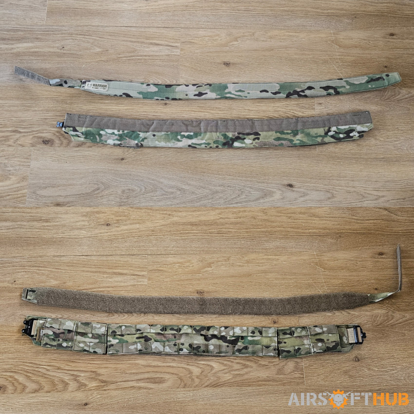 Warrior Low Profile Belt - Used airsoft equipment