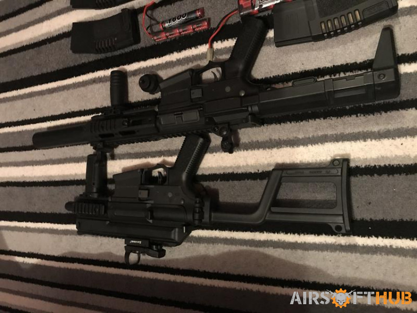 Ares Honey badger and 001 - Used airsoft equipment