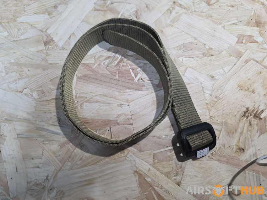 Tan Belt - Used airsoft equipment