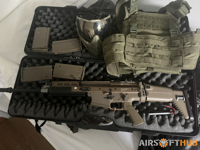 Tokyo marui scar H AEG /gear - Used airsoft equipment