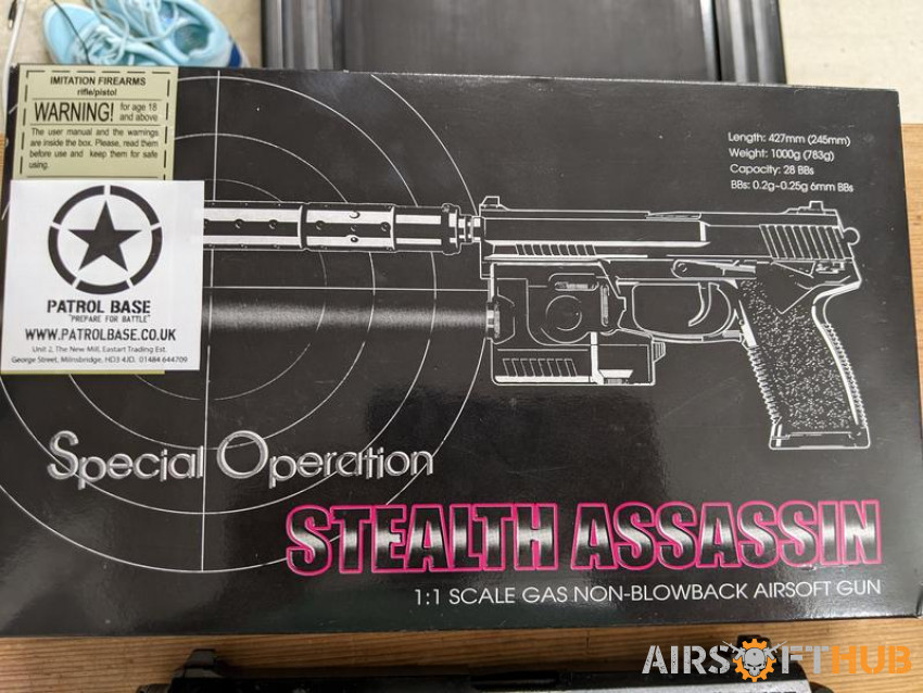 ST MK23 NBB Pistol - Used airsoft equipment