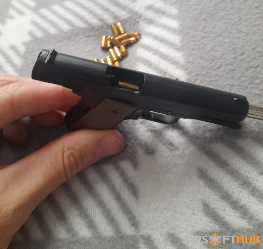 Mini Gun M1911 1:2.05 Scale 19 - Used airsoft equipment