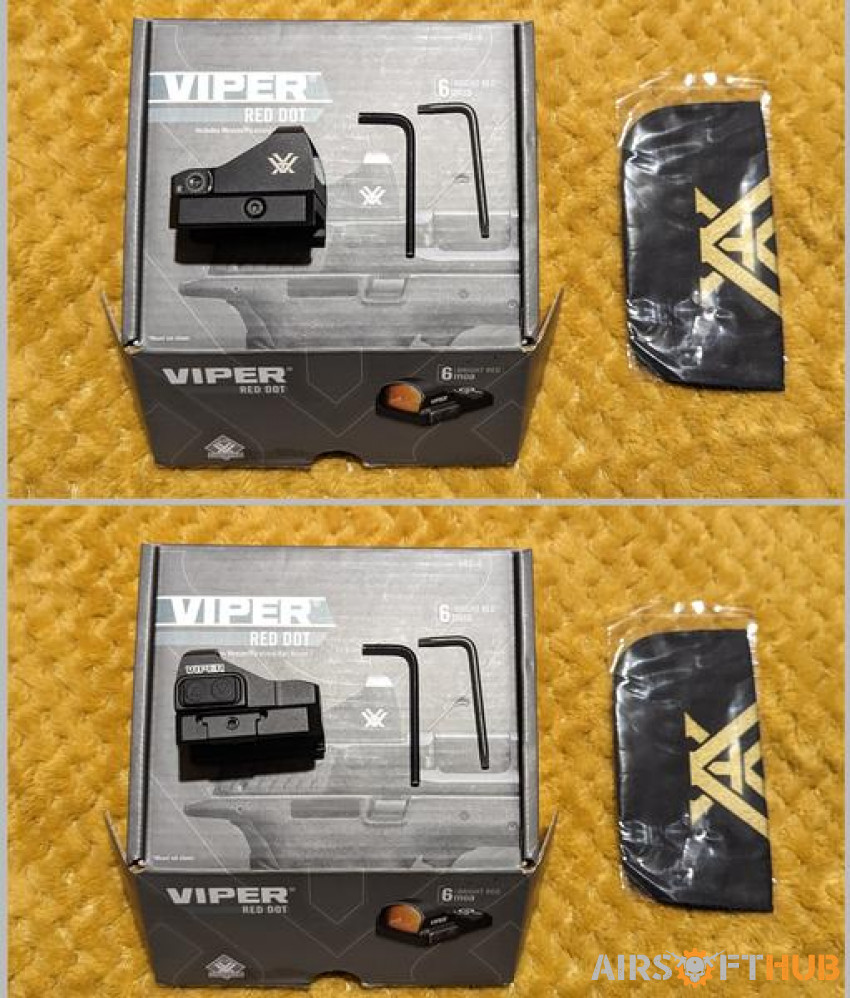 Vortex Viper Red Dot - Used airsoft equipment