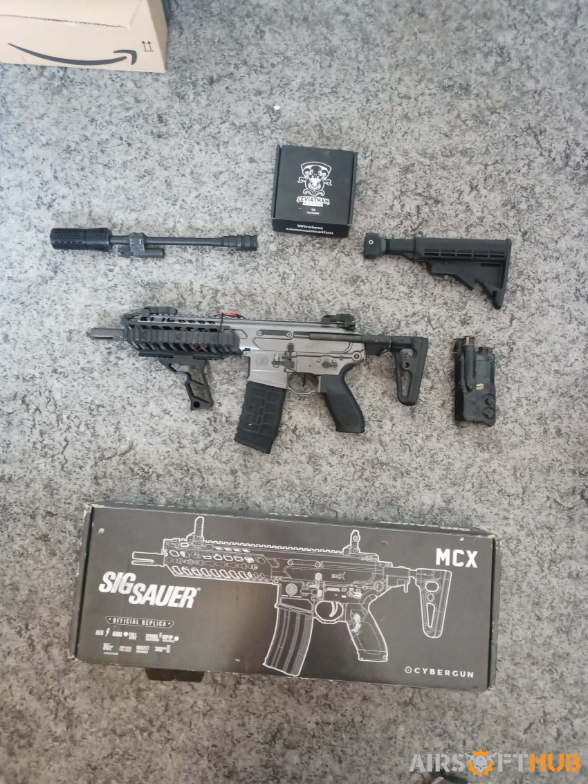 Cybergun VFC SIG mcx - Used airsoft equipment