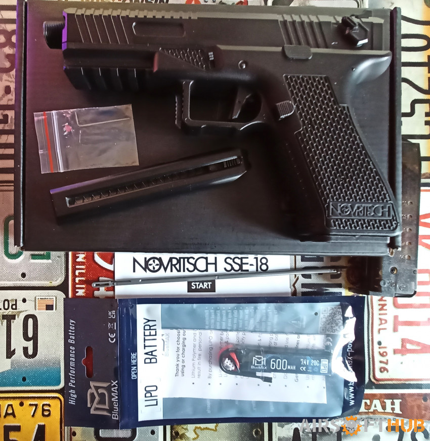 SSE18 Full Auto Pistol Gen2 - Used airsoft equipment