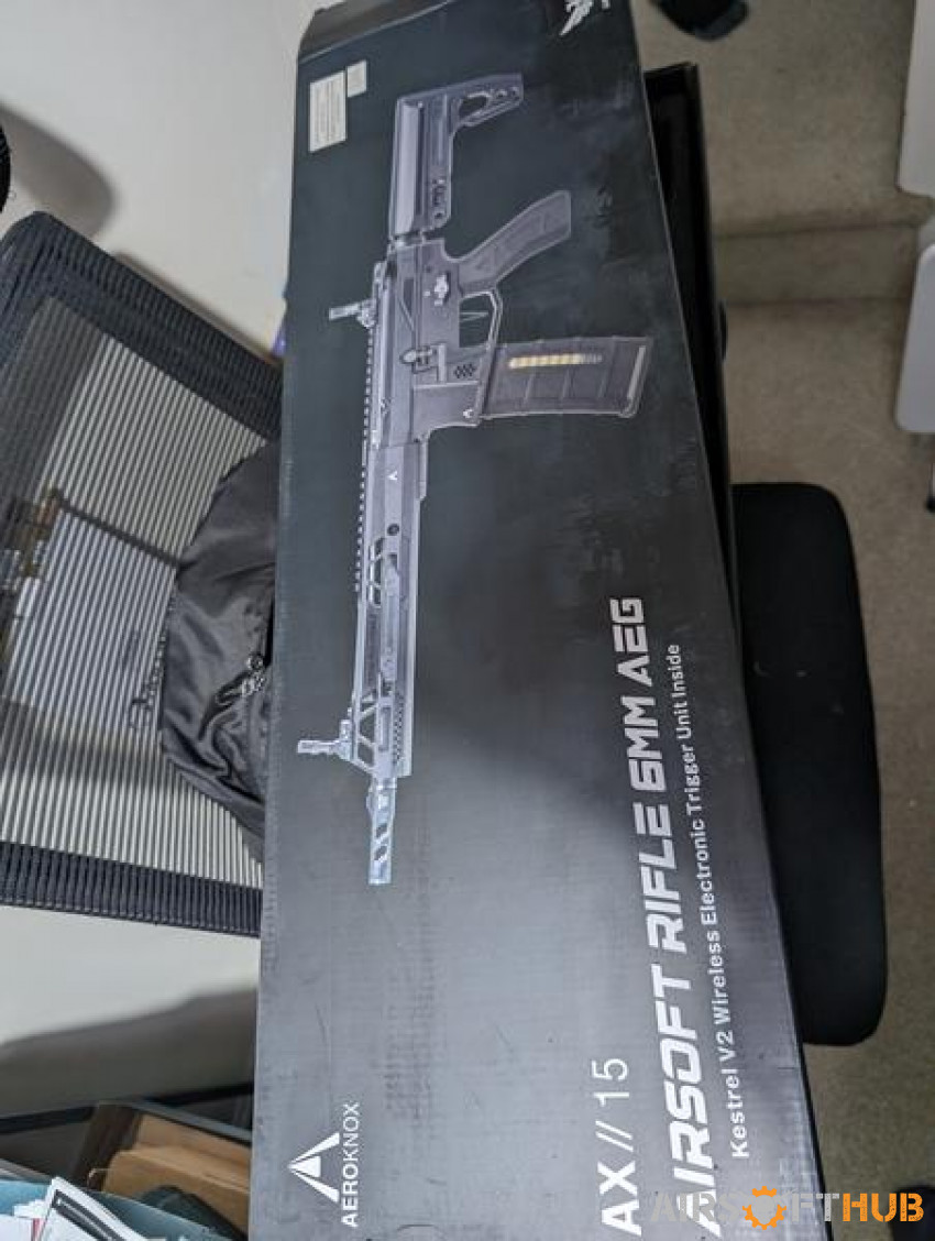 Double Eagle AX15 M4 upgraded - Used airsoft equipment