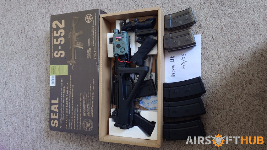 Jing Gong Sig 552 RIS - Used airsoft equipment