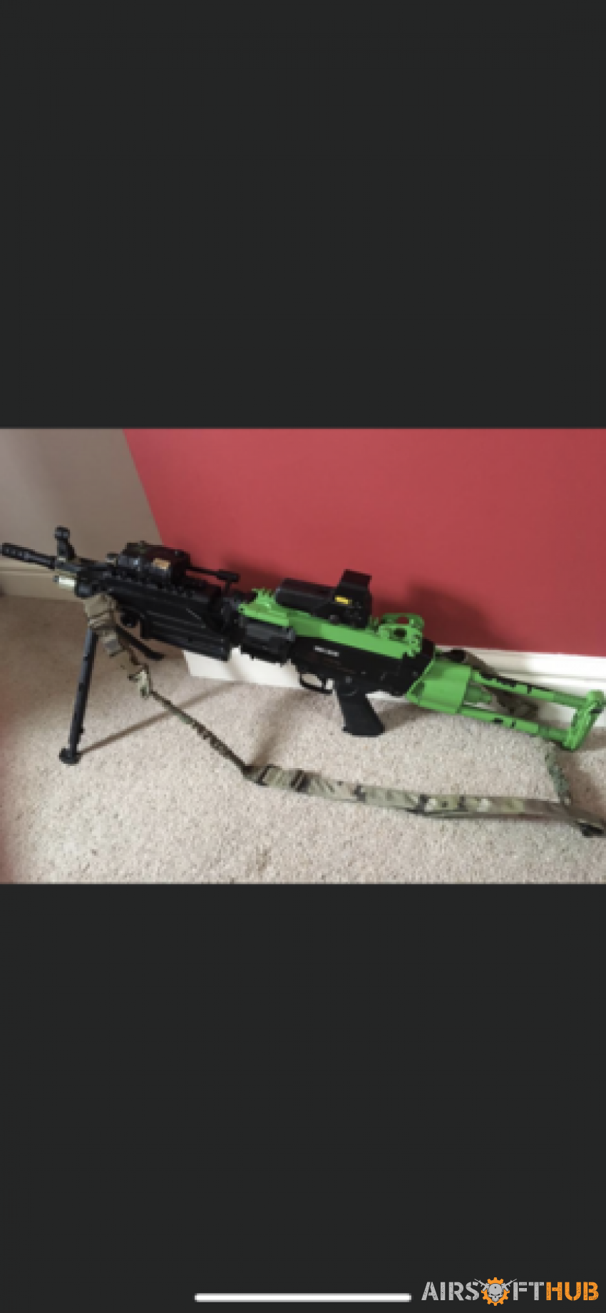 M249 saw a&k - Used airsoft equipment