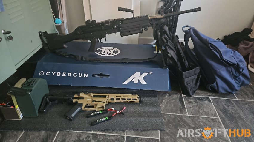 Specna Arms MiniMi M249 - Used airsoft equipment