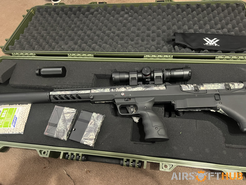 Silverback srs a1 16” covert - Used airsoft equipment