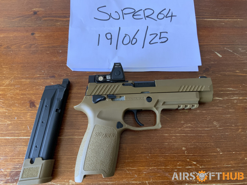 Sig Air M17 - Used airsoft equipment