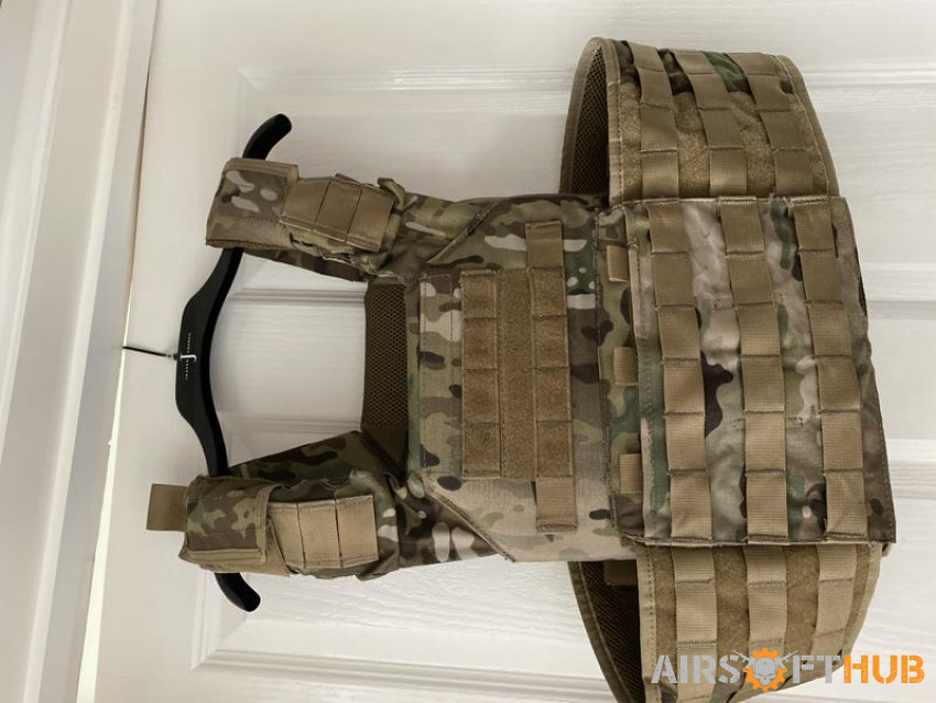 One Tigris plate carrier - Used airsoft equipment