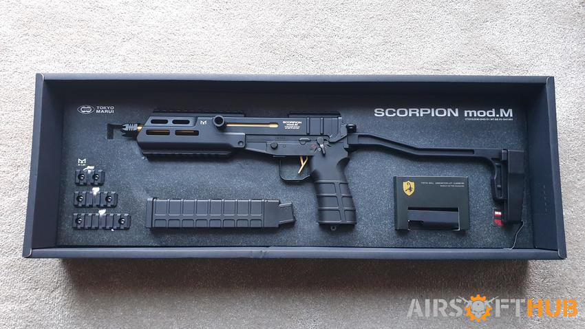 TM SCORPION MOD M AEG - Used airsoft equipment