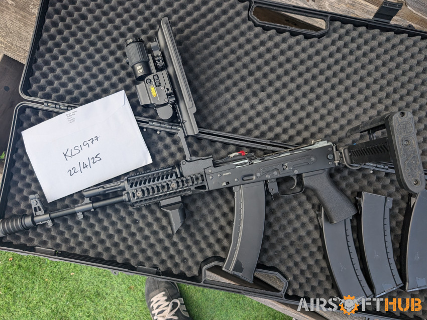Ak74n alpha bundle - Used airsoft equipment