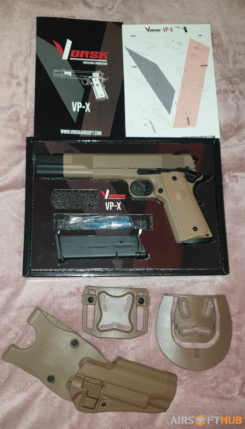 Vorsk VP-X and holster - Used airsoft equipment
