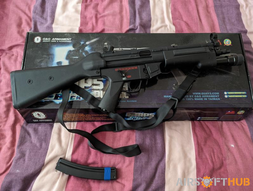 G&G EBB MP5 + 8 Mags - Used airsoft equipment
