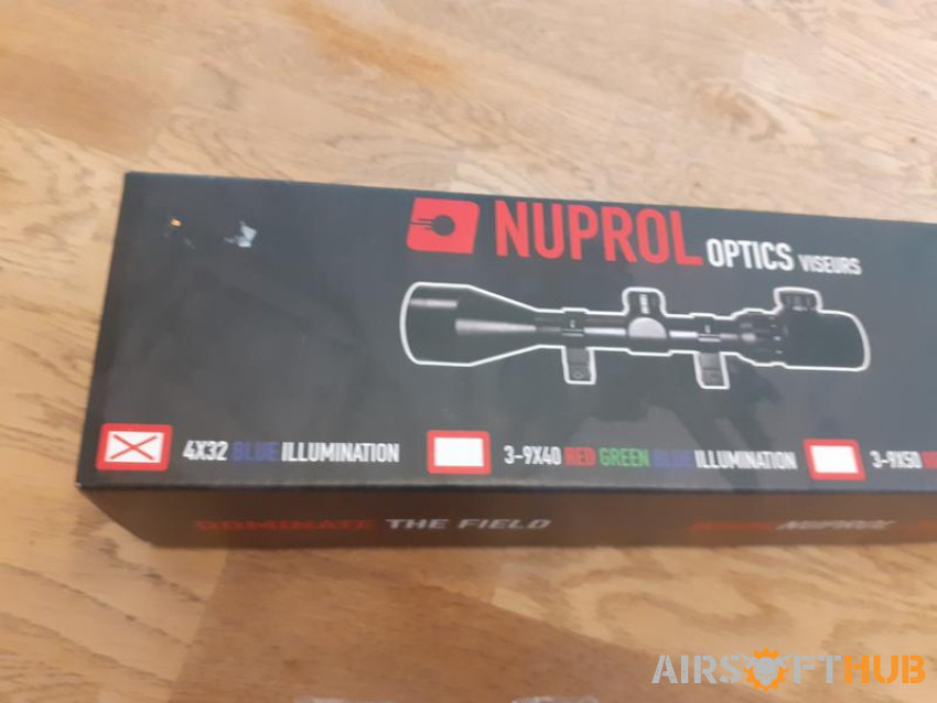 Nuprol scope - Used airsoft equipment