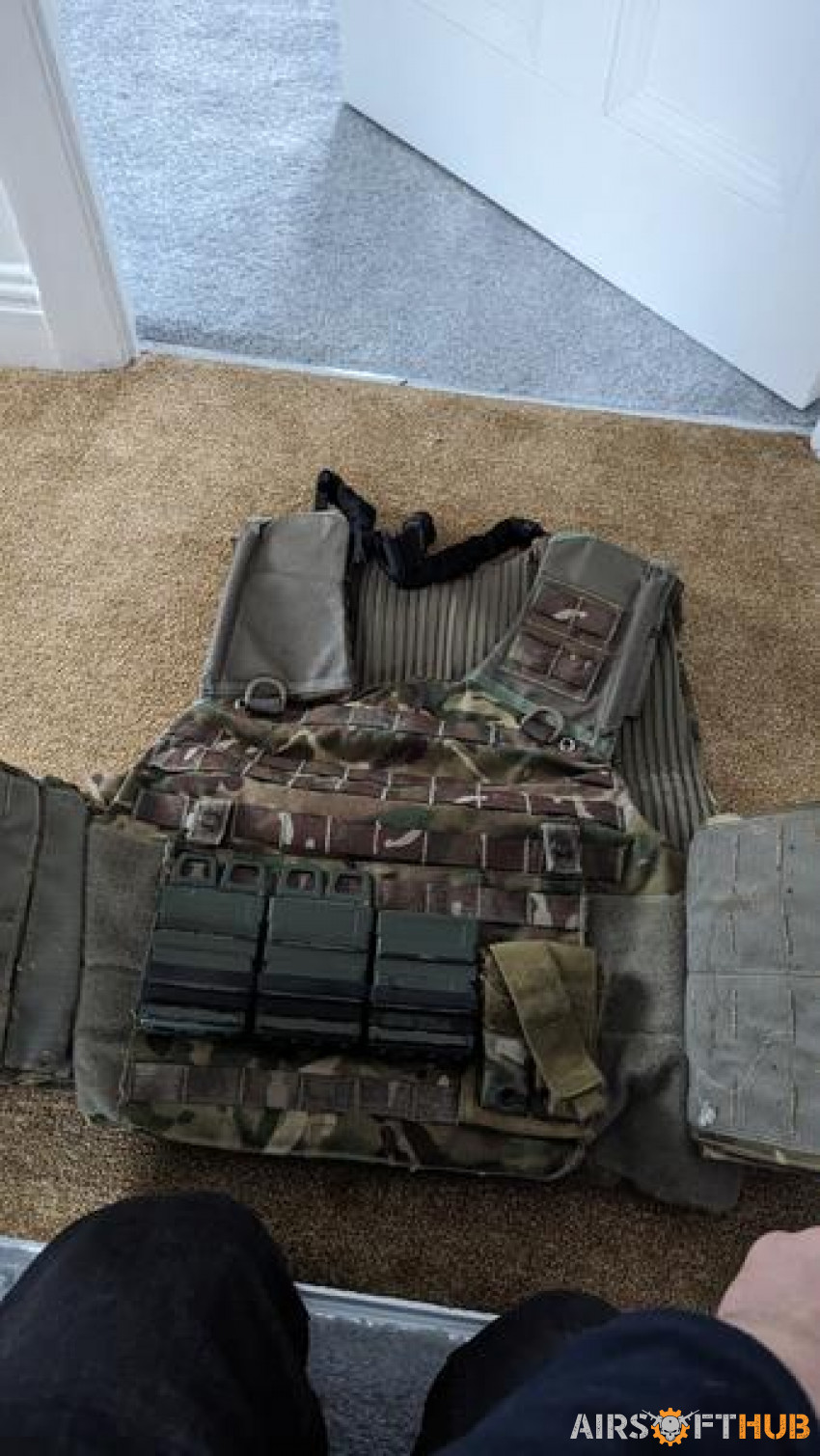 Ex army plate carrier mtp - Used airsoft equipment