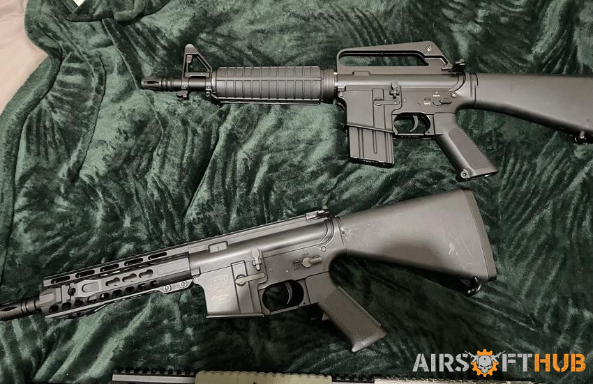 Multiple metal M4 AEG’s - Used airsoft equipment