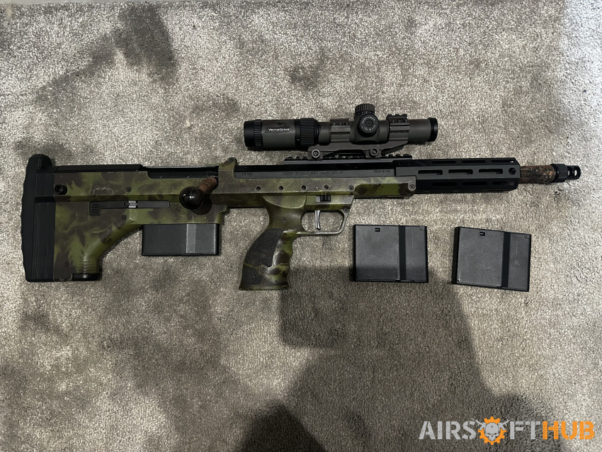 Highly Upgraded SRS - Used airsoft equipment