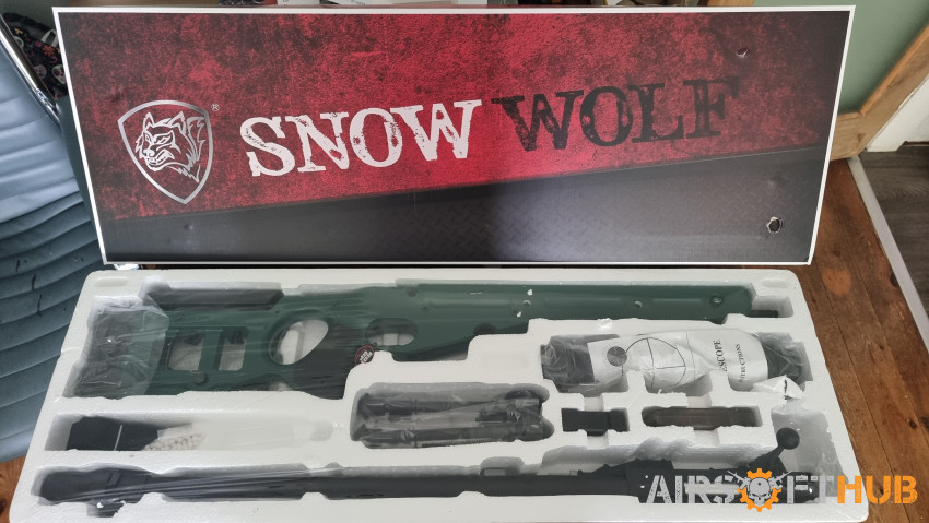 Snow Wolf SV98 Sniper Rifle - Used airsoft equipment