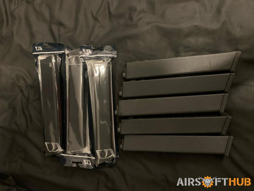 arp 9 & x9 mid cap magazines - Used airsoft equipment