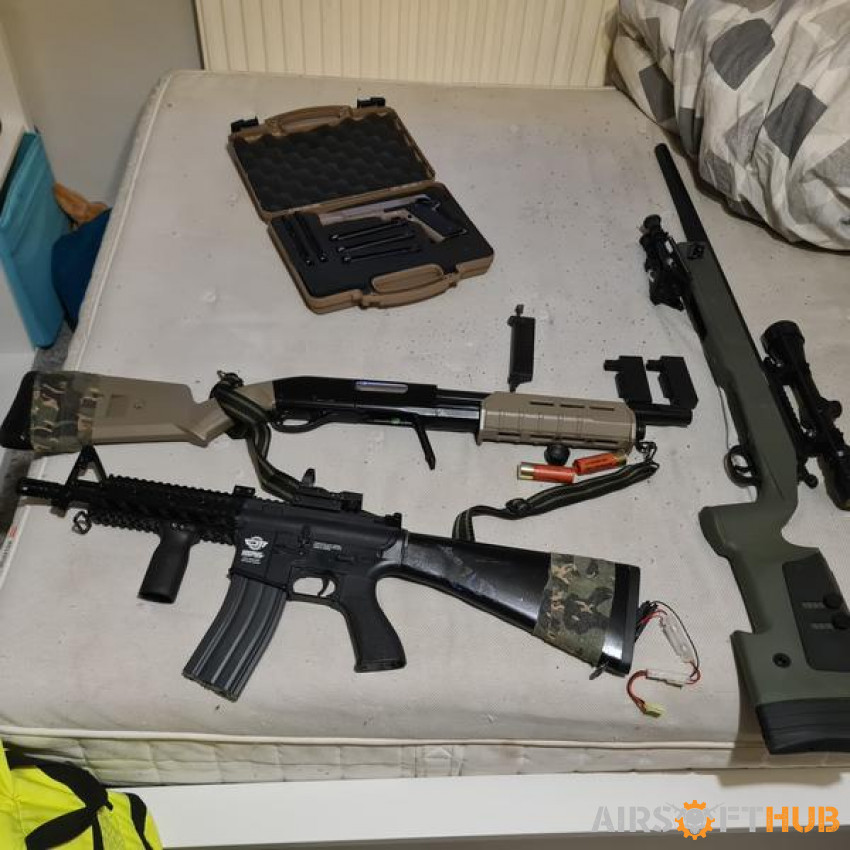 Bundle of guns! - Used airsoft equipment